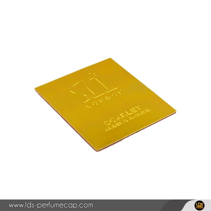 Metal Perfume Label